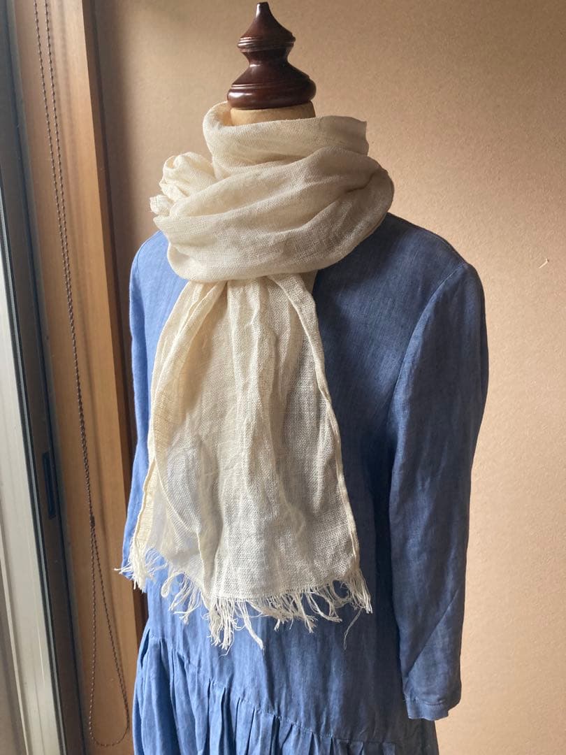 Lune♡ ２枚セット　ヘンプストール　30×200cm マフラー