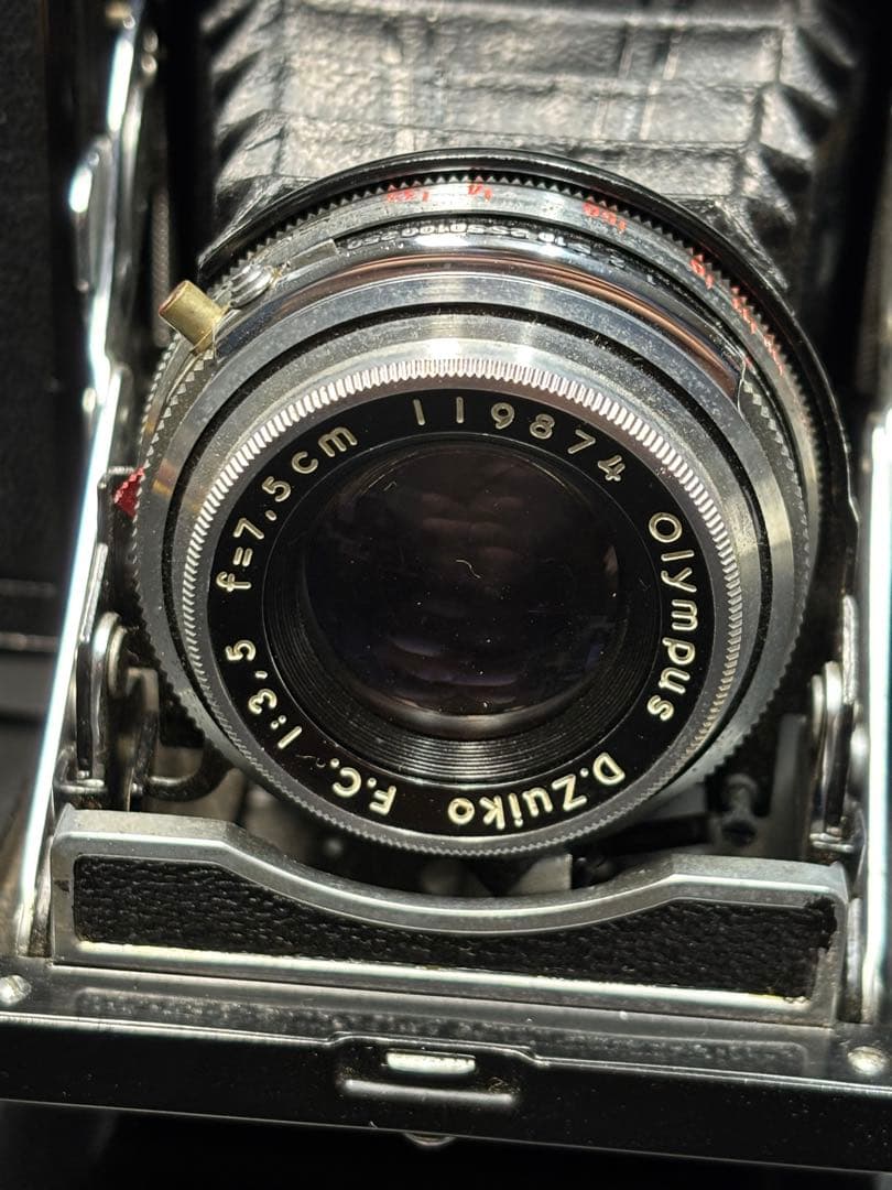 【希少品】マミヤ6 Mamiya6 ケース付き 中判蛇腹カメラ 当時物