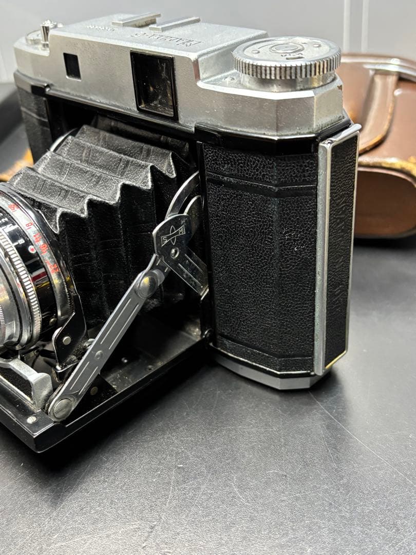 【希少品】マミヤ6 Mamiya6 ケース付き 中判蛇腹カメラ 当時物