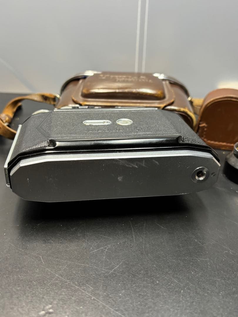 【希少品】マミヤ6 Mamiya6 ケース付き 中判蛇腹カメラ 当時物