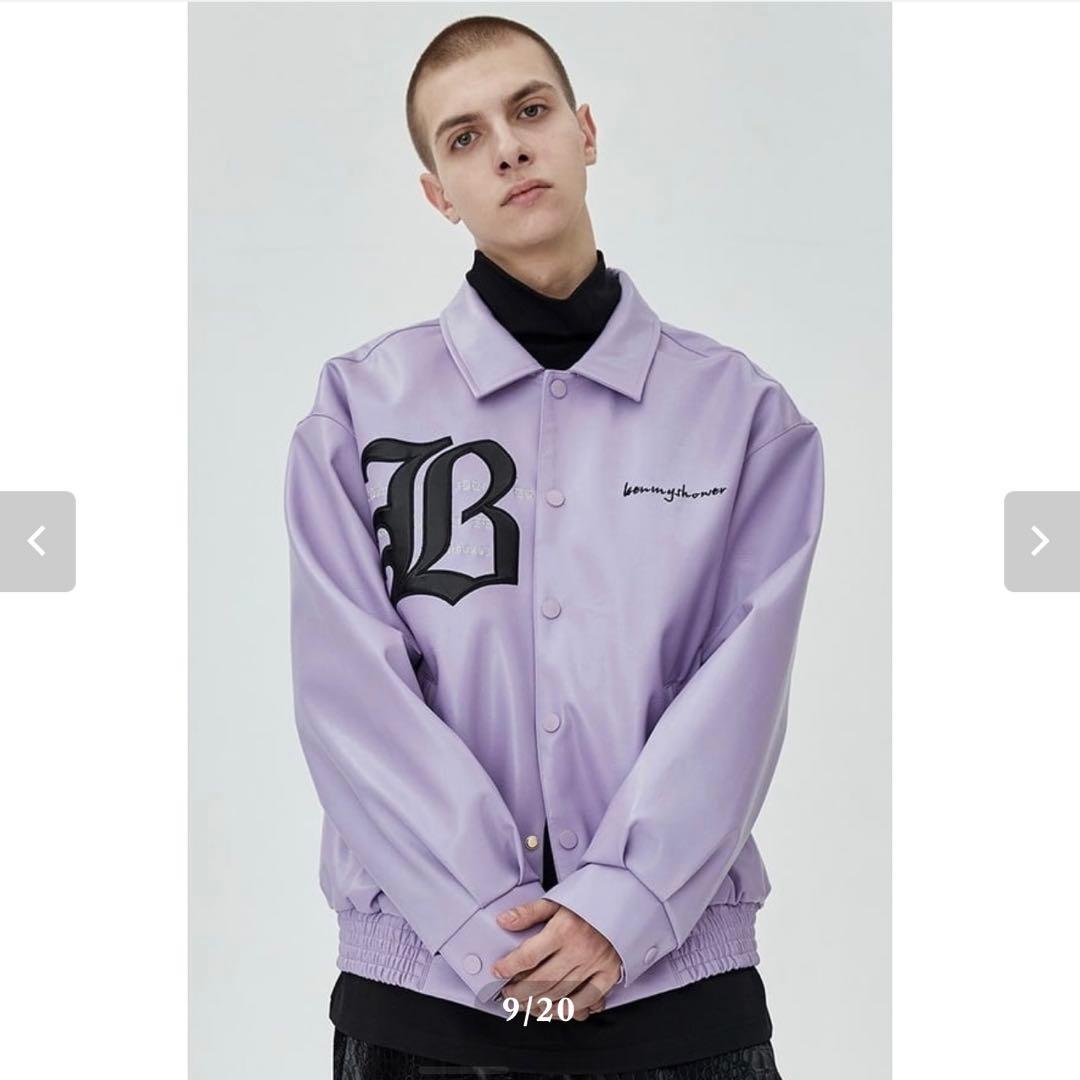 【UNTILWERICH】 St.レザースタジャン パープル エンジェル