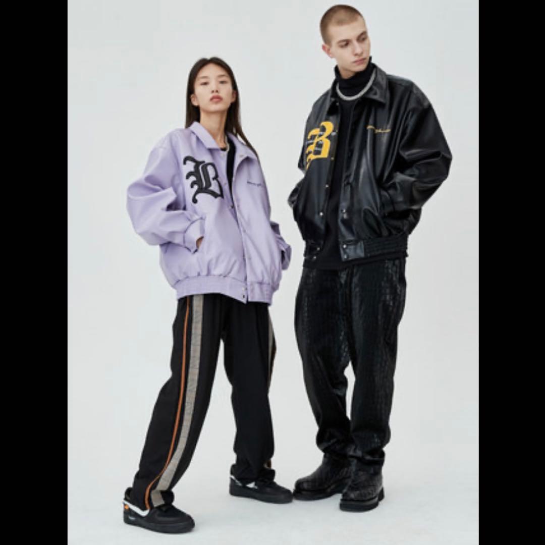 【UNTILWERICH】 St.レザースタジャン パープル エンジェル