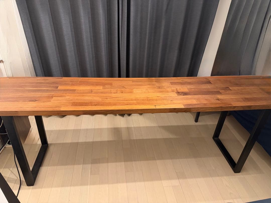 （あめたまさん専用）【IKEA】KARLBY ウォールナット加工デスク