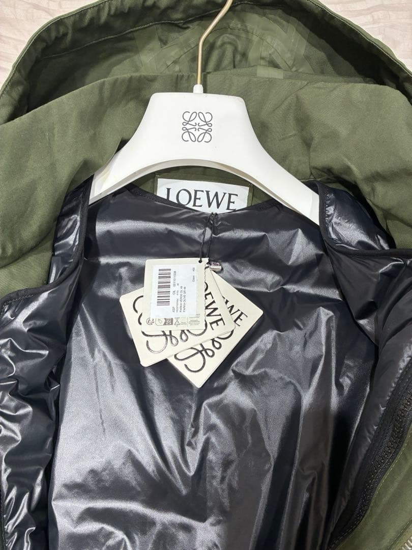 ロエベ LOEWE 24SS Militaryジャケットフーディパーカー48