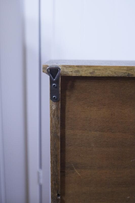 ◆ナチュラルウッドの オープンシェルフ 　飾り棚　4段　アンティークレトロ