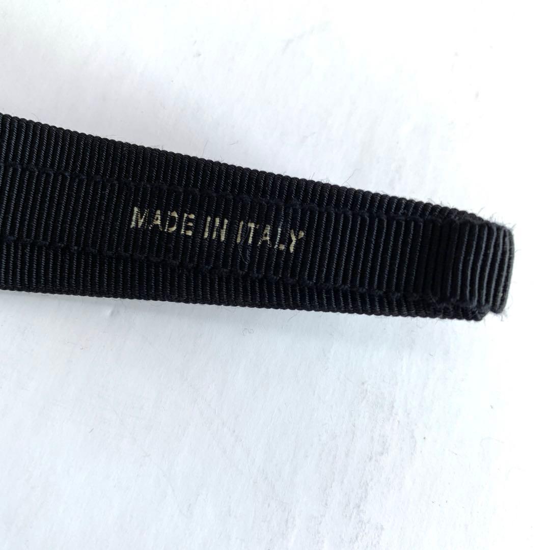 新品未使用　Ferragamo ヴァラ　リボン　ラインストーン　カチューシャ