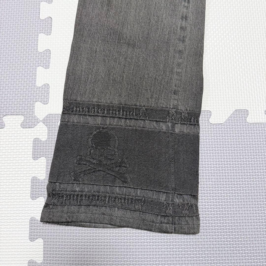 希少MastermindJAPAN マスターマインドジャパン　ブラックジーンズ