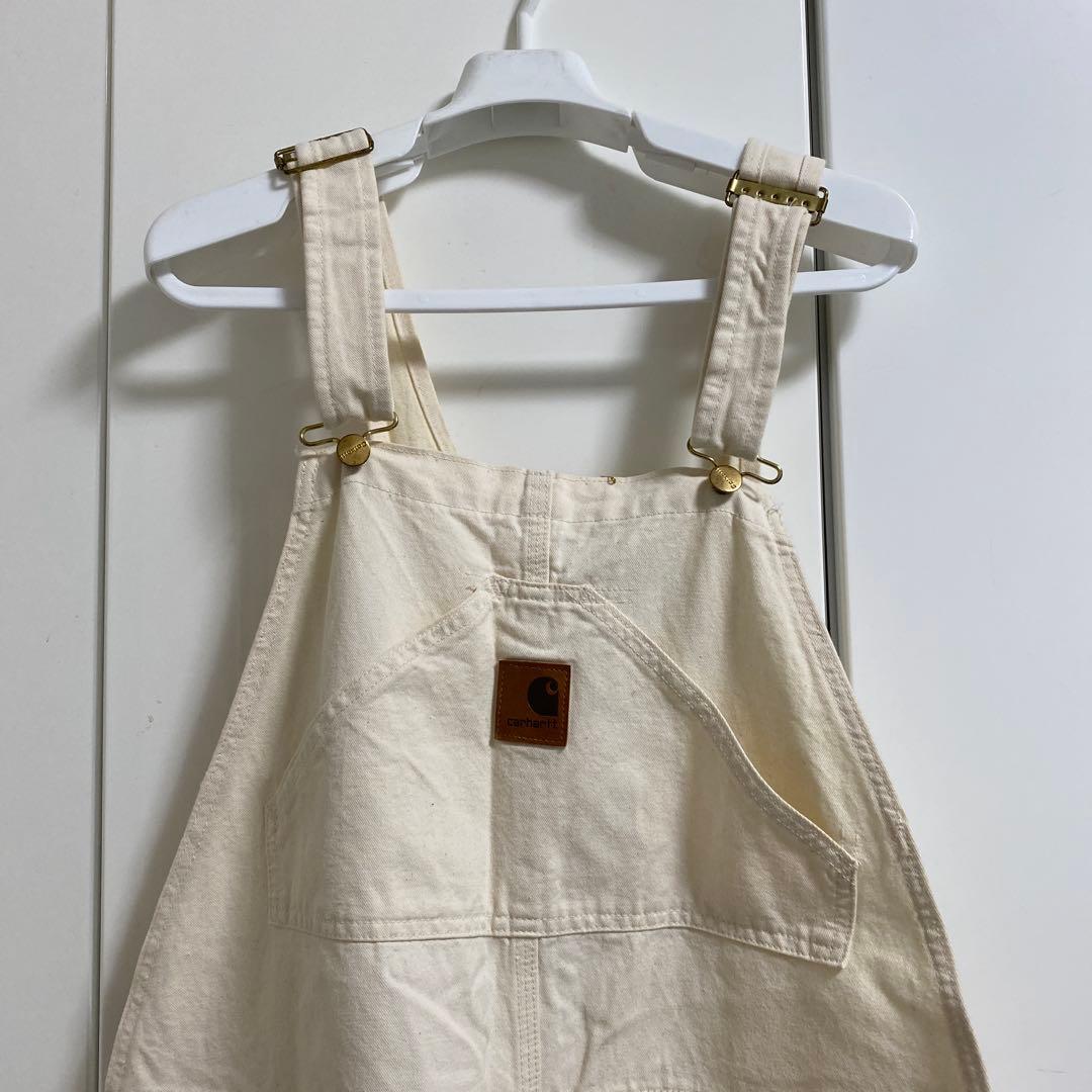 Carhartt R84 MNT ホワイトオーバーオール 42 X 32