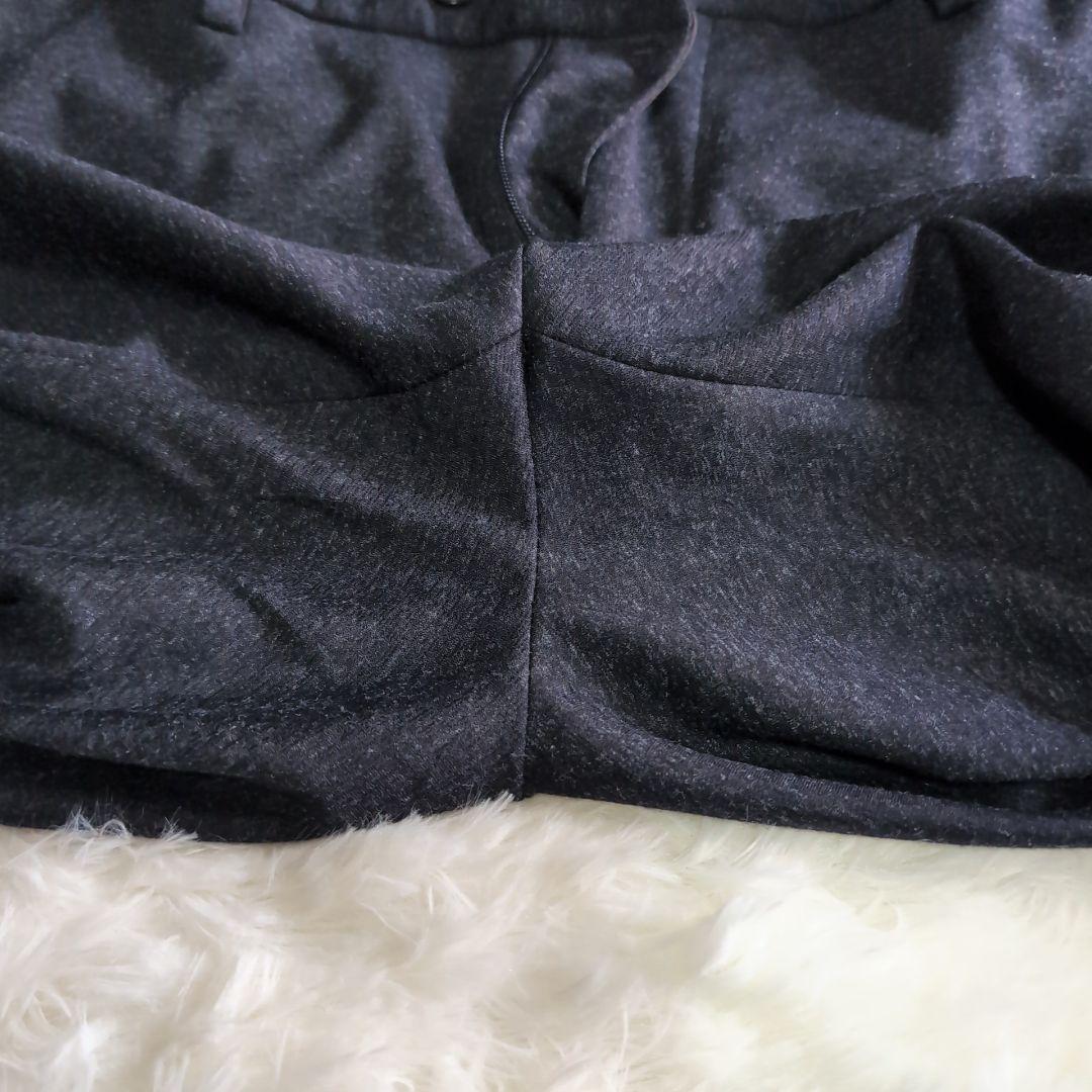 美品 ZARA ストレッチ ウォッシャブル スーツ セットアップ 52 ネイビー