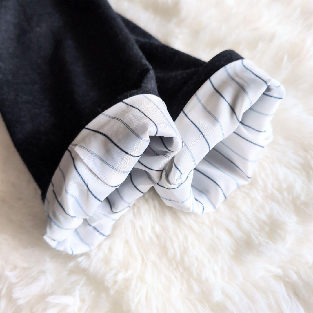 美品 ZARA ストレッチ ウォッシャブル スーツ セットアップ 52 ネイビー