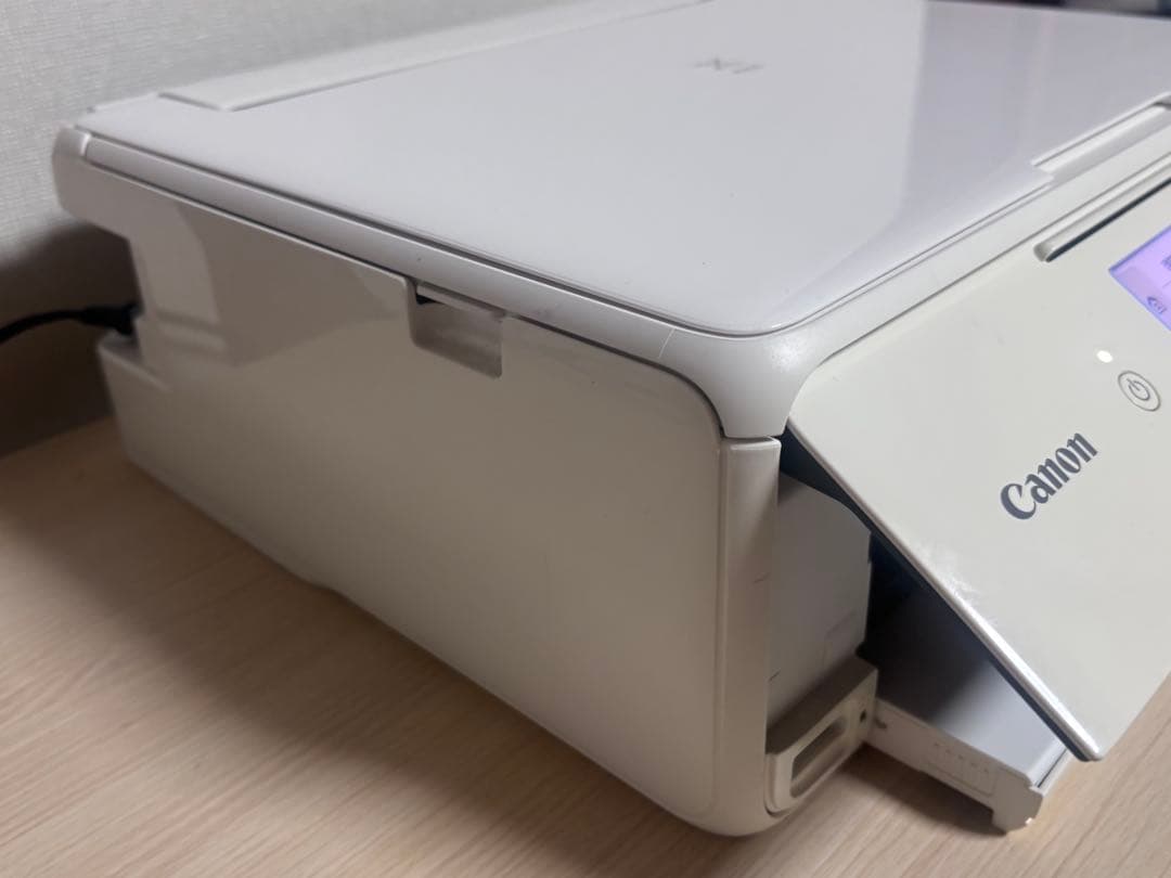 Canon インクジェットプリンター複合機 TS8030 ホワイト