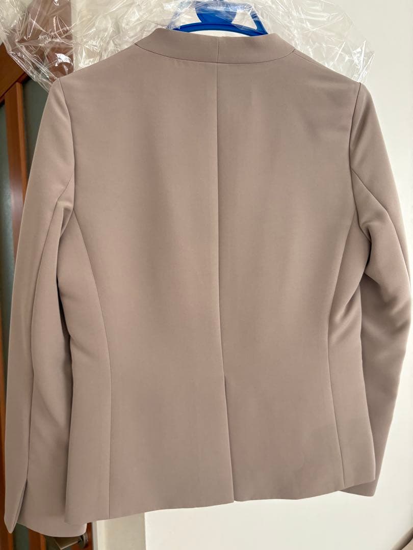 ロペピクニック360°ウルトラストレッチノーラペルジャケット　ラップ風スカート