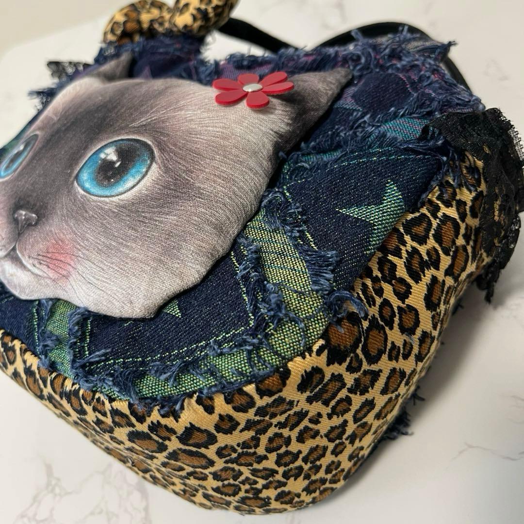 さ*ー様 コヤンイサムチョン♡クラウディちゃん♡ デニム♡ラウンドトートバッグ