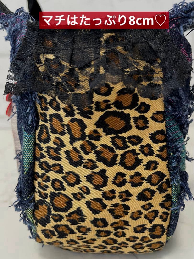 さ*ー様 コヤンイサムチョン♡クラウディちゃん♡ デニム♡ラウンドトートバッグ