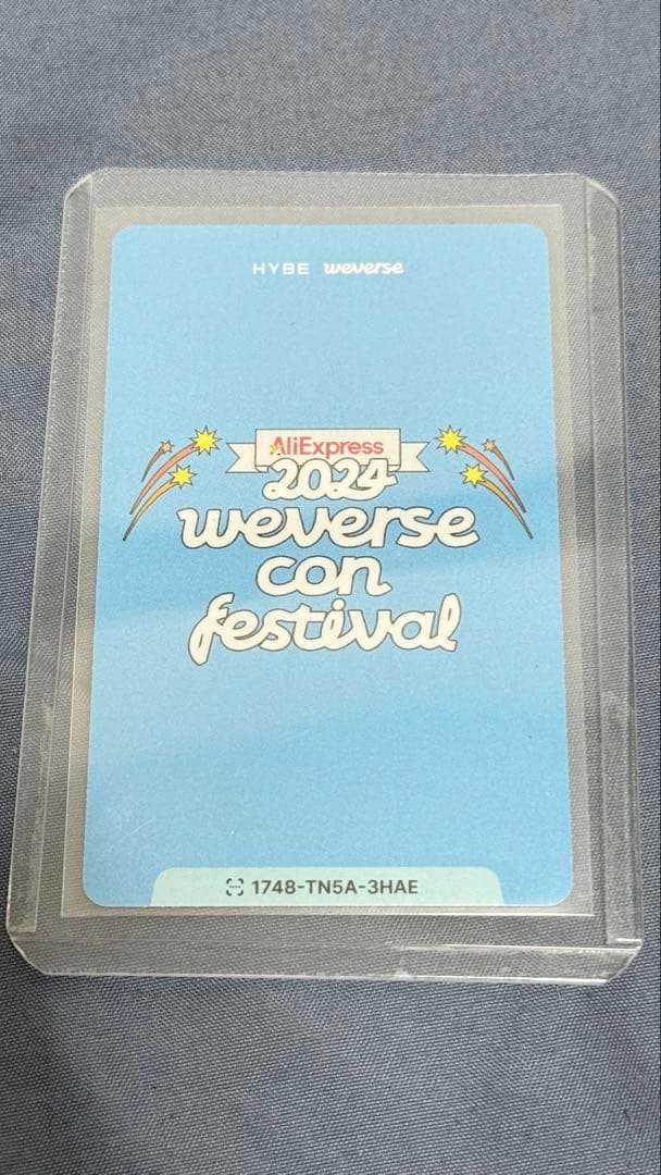 plave イェジュン　Weverse Con 入場特典　トレカ