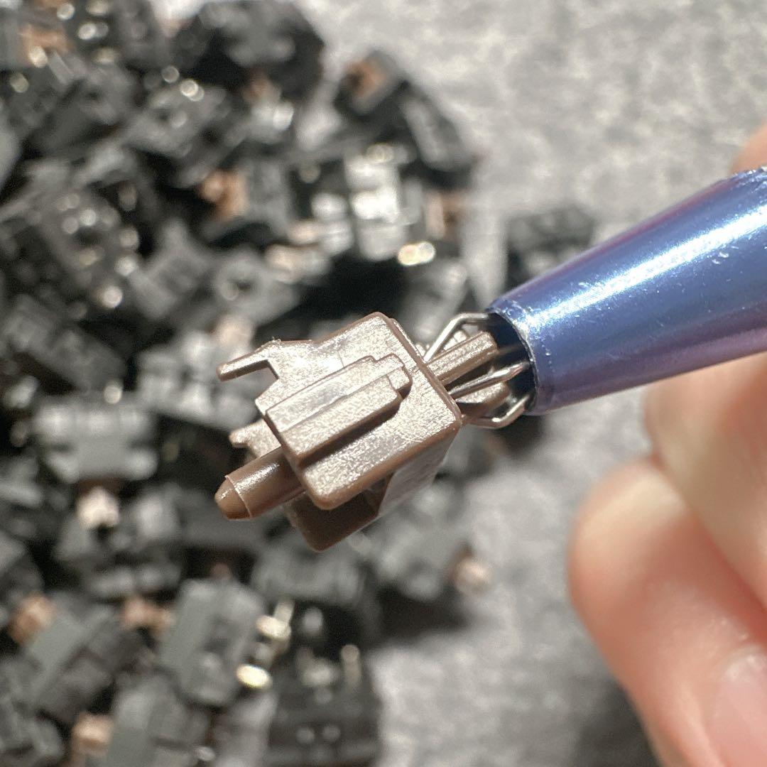 Cherry MX Mid-Vintage Browns 3Pin 105個+1