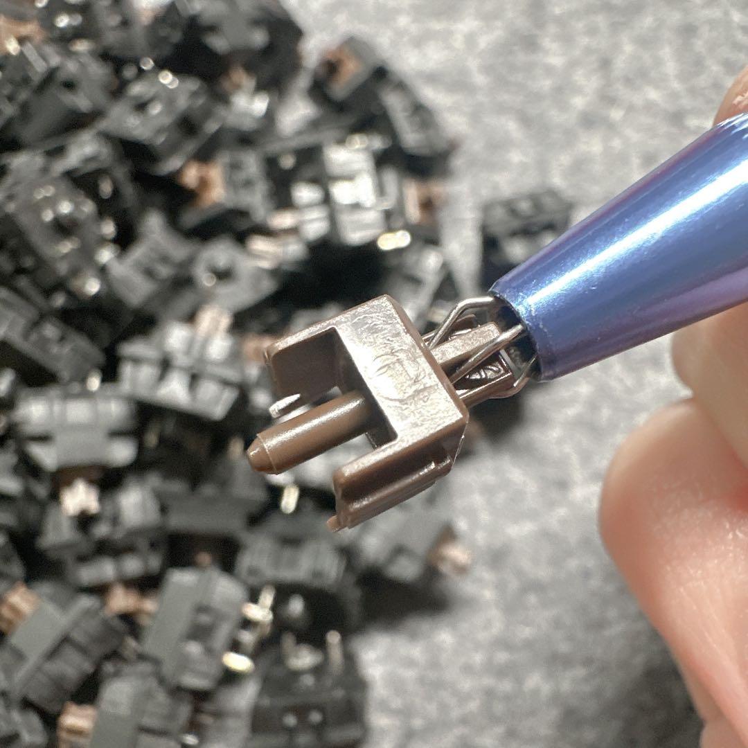 Cherry MX Mid-Vintage Browns 3Pin 105個+1