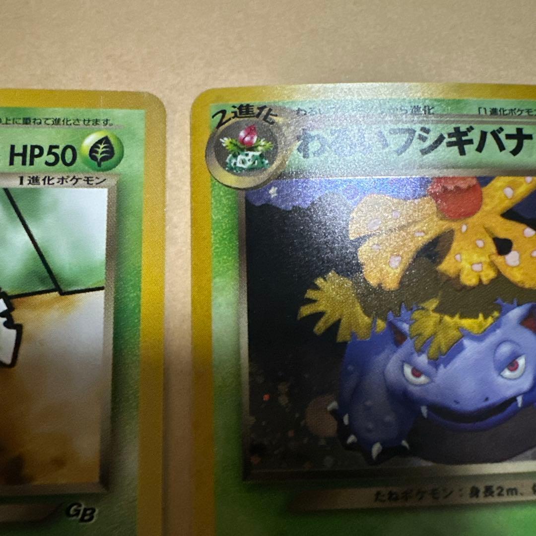 ポケモンカード 旧裏 わるいフシギバナ わるいフシギソウ