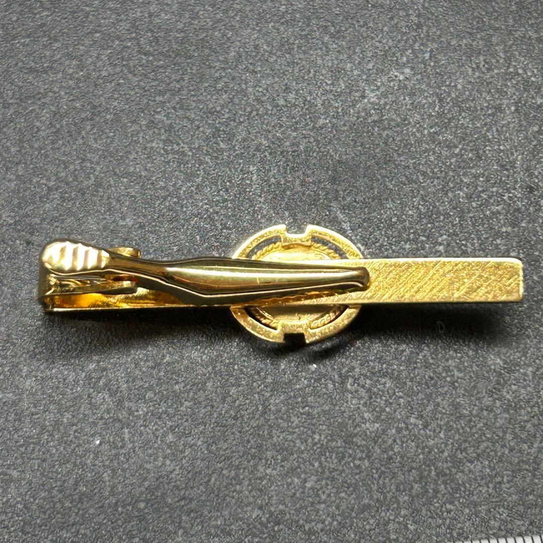 クレア様 美品　18K刻印　天然石オパール　ゴールド金色　ネクタイピン・タイピン