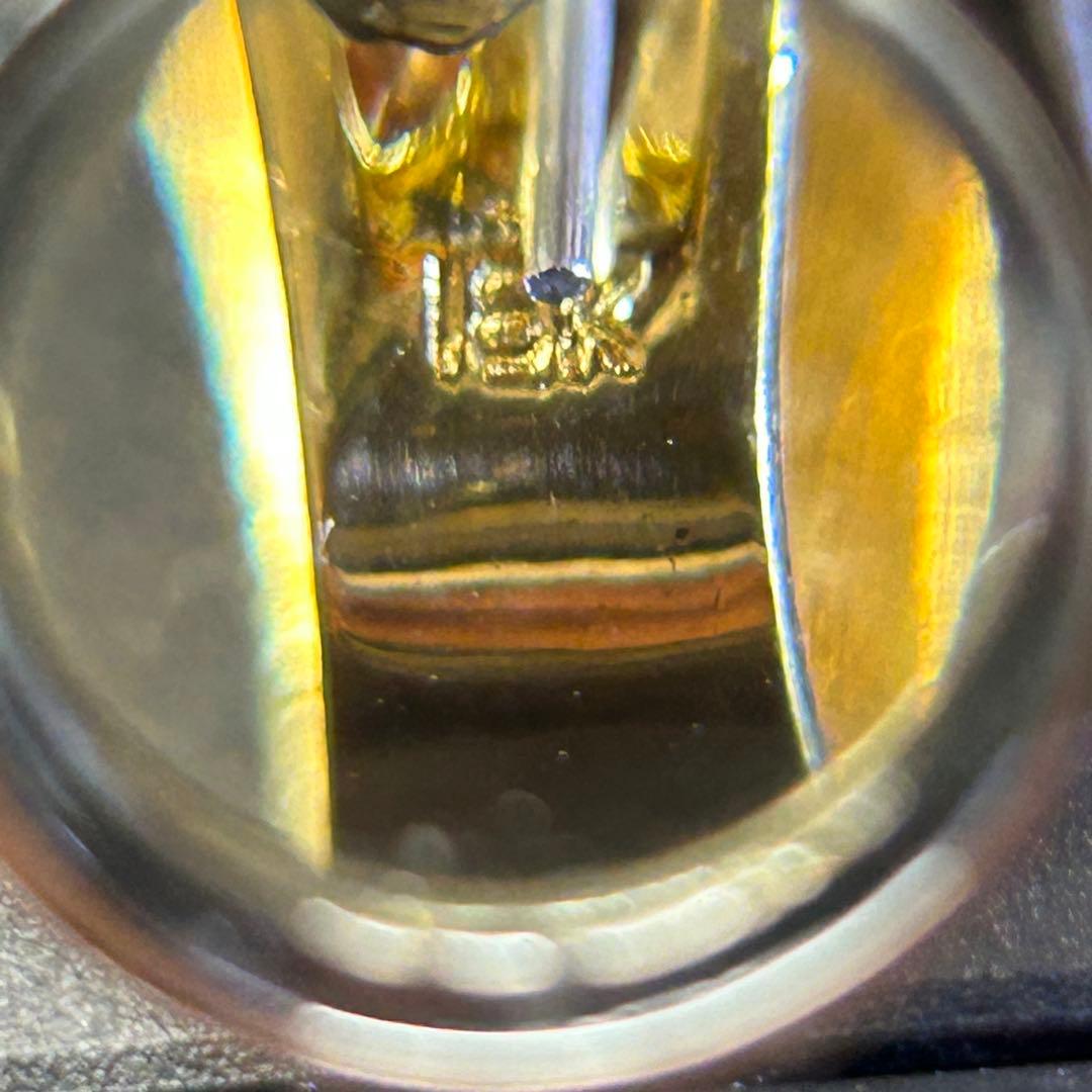 クレア様 美品　18K刻印　天然石オパール　ゴールド金色　ネクタイピン・タイピン