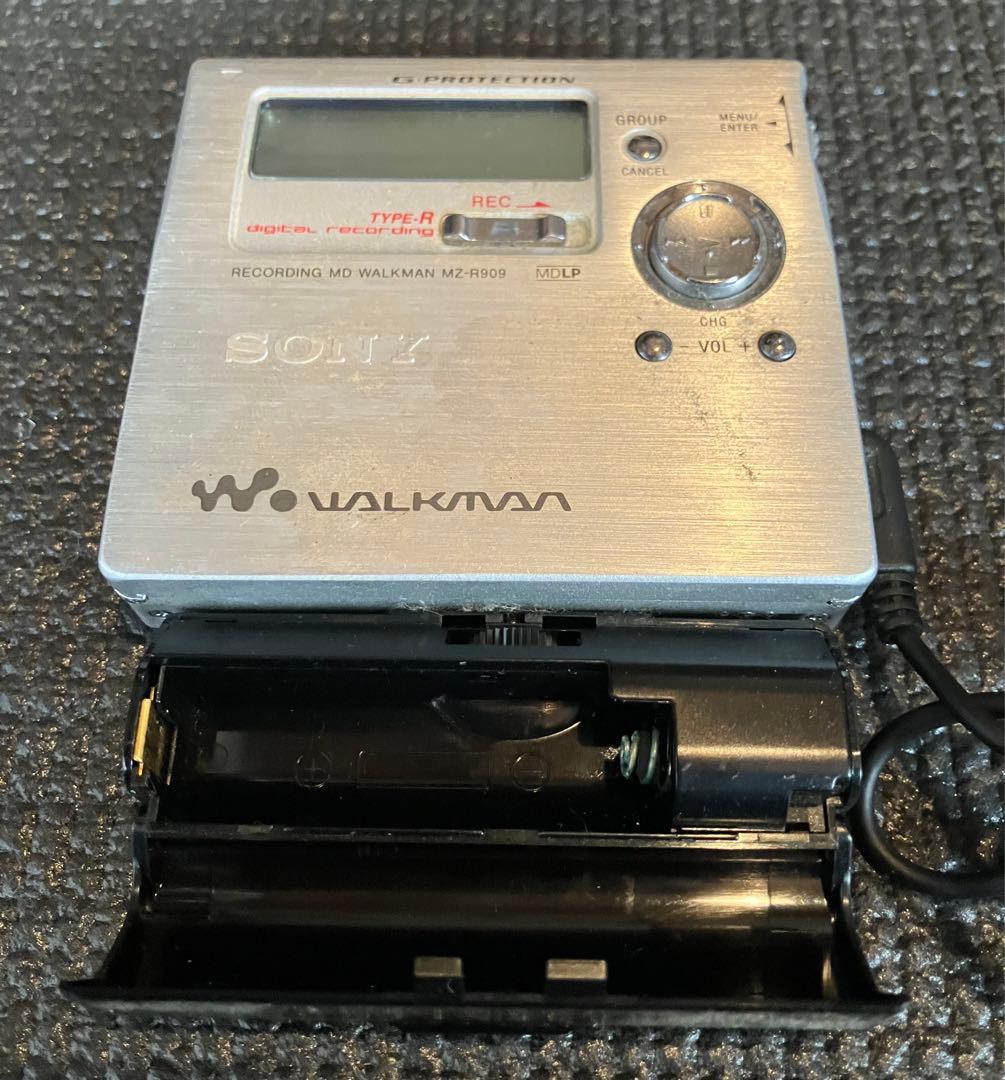 SONY ポータブルMDプレーヤー MZ-R909