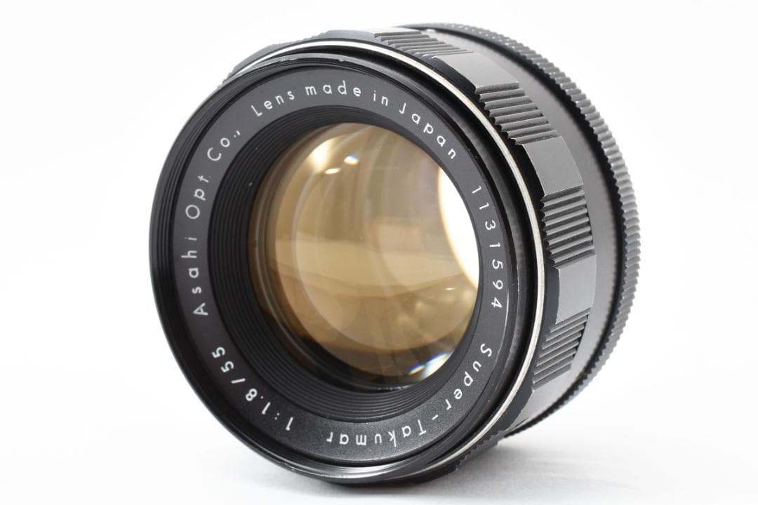 ☆前期型☆ Super Takumar 55mm F1.8 フード付 F0177