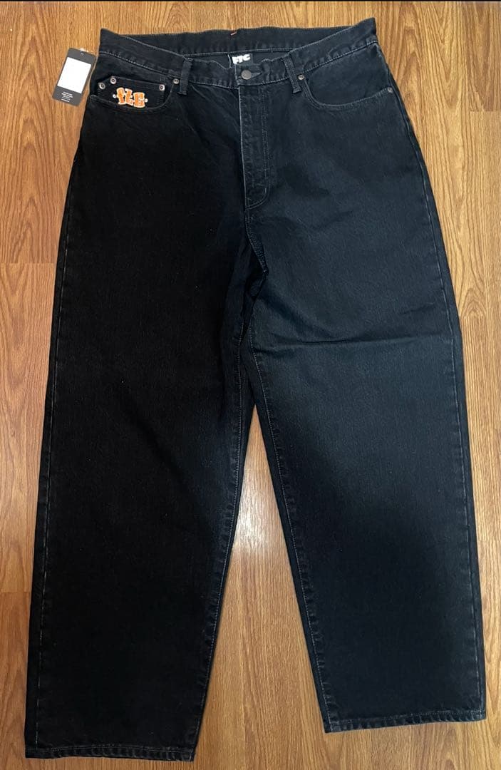 FTC EMB ブラックデニム L-34