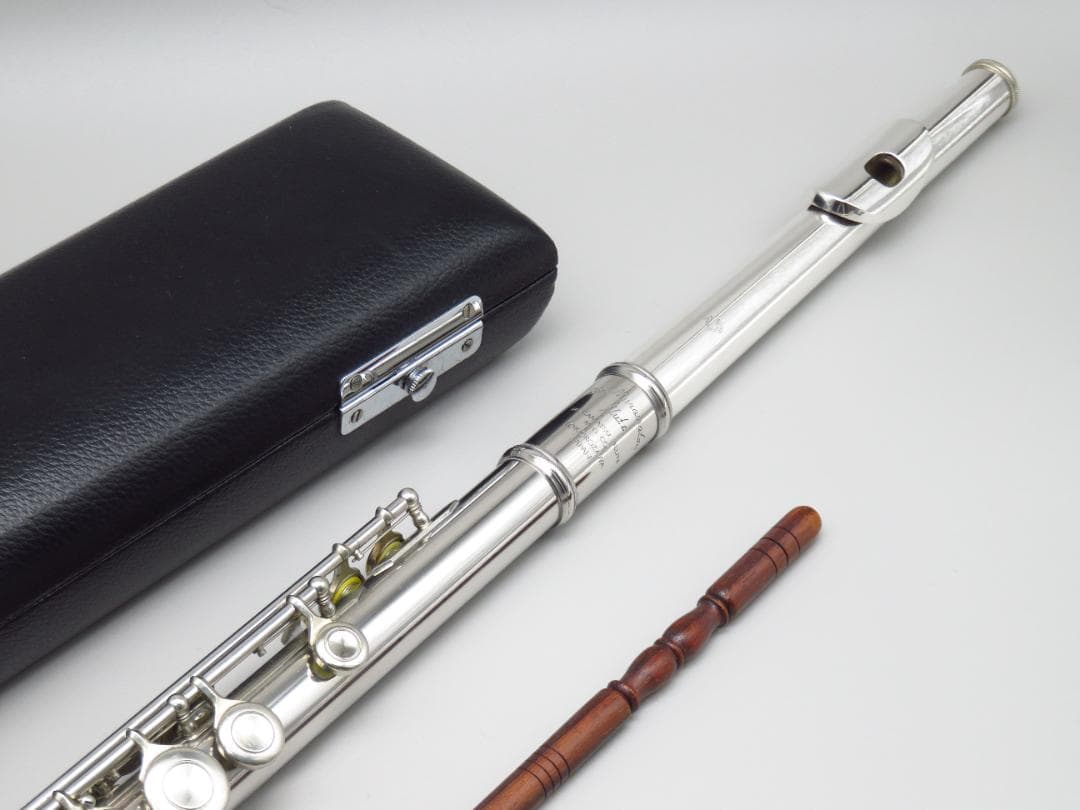 メンテナンス済　フルート　頭部管銀製　オールド ムラマツ　Muramatsu