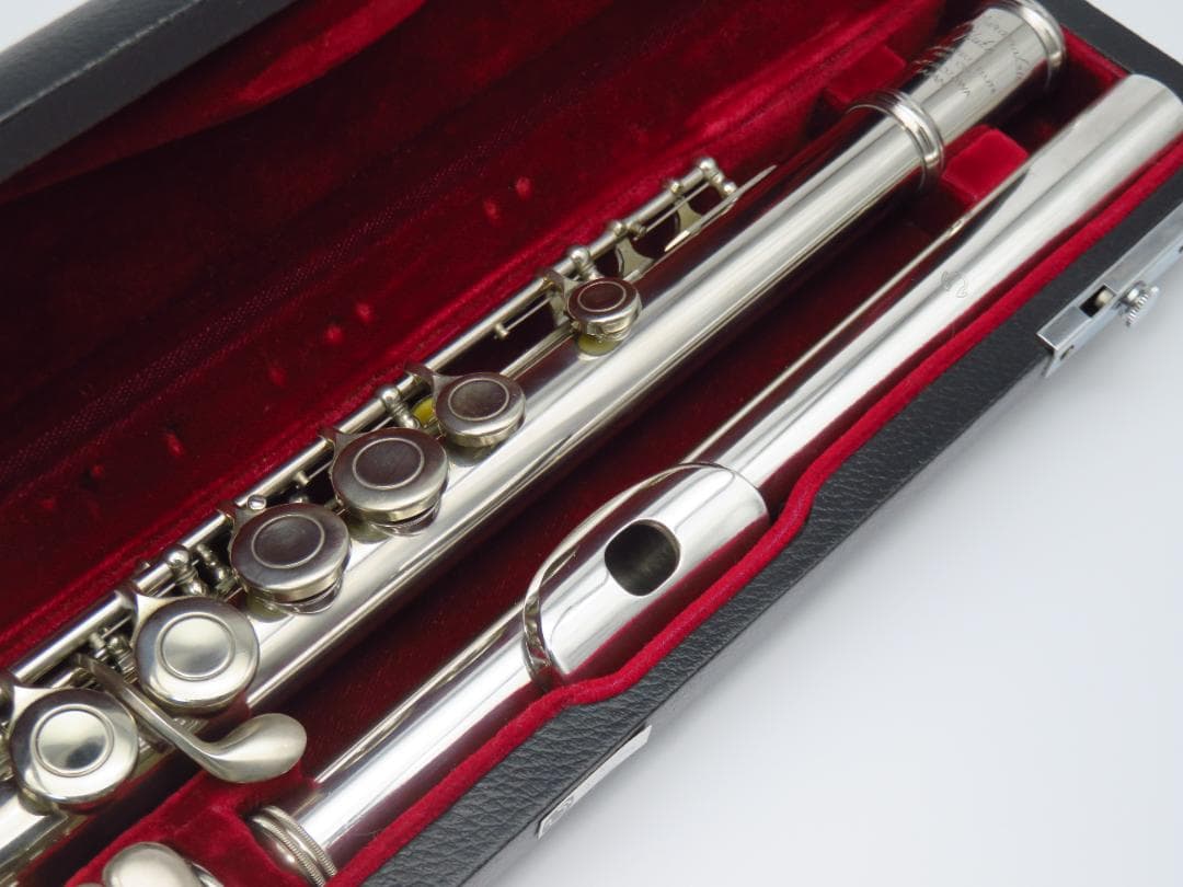 メンテナンス済　フルート　頭部管銀製　オールド ムラマツ　Muramatsu