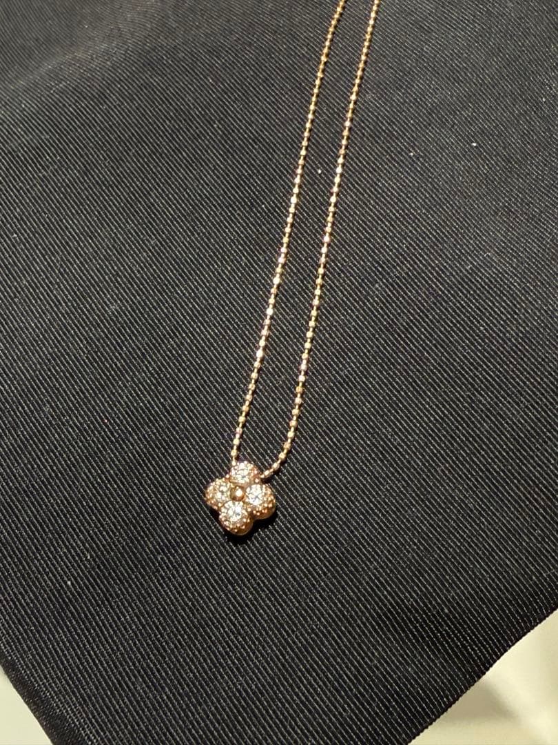 ツツミ　tsutsumi フラワーダイヤモンド　K14ゴールド