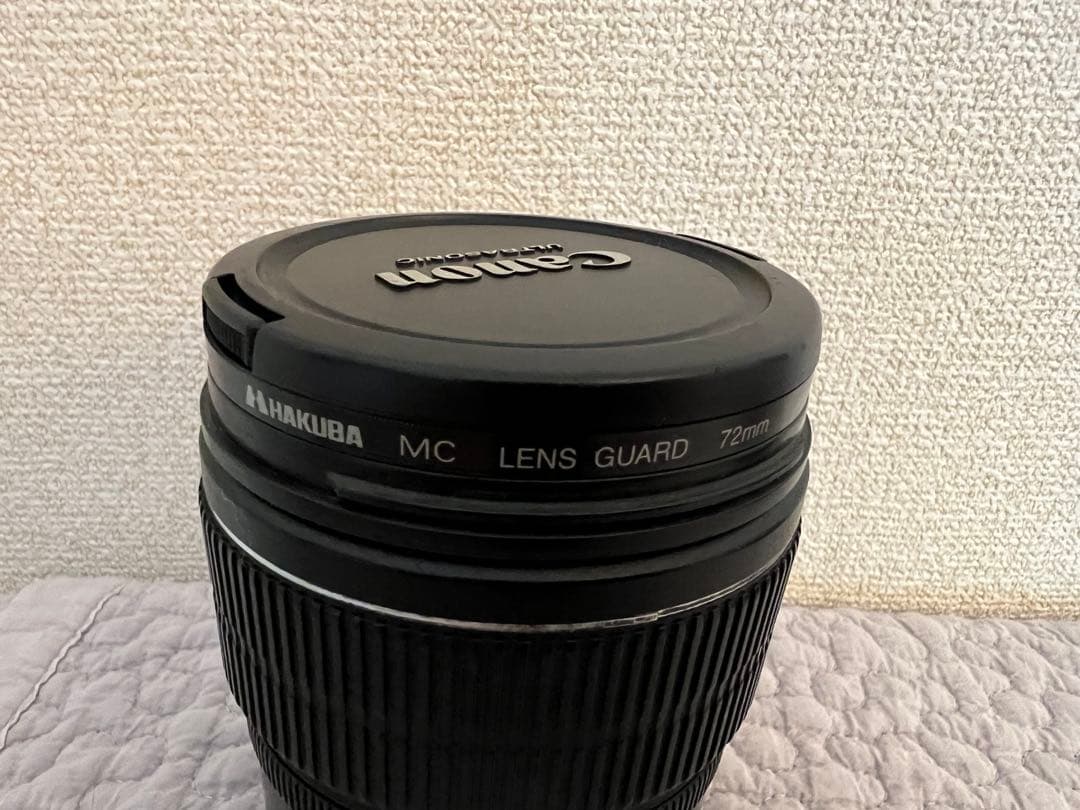 Canon EF-S17-85mm IS USM純正フード・レンズキャップ付き