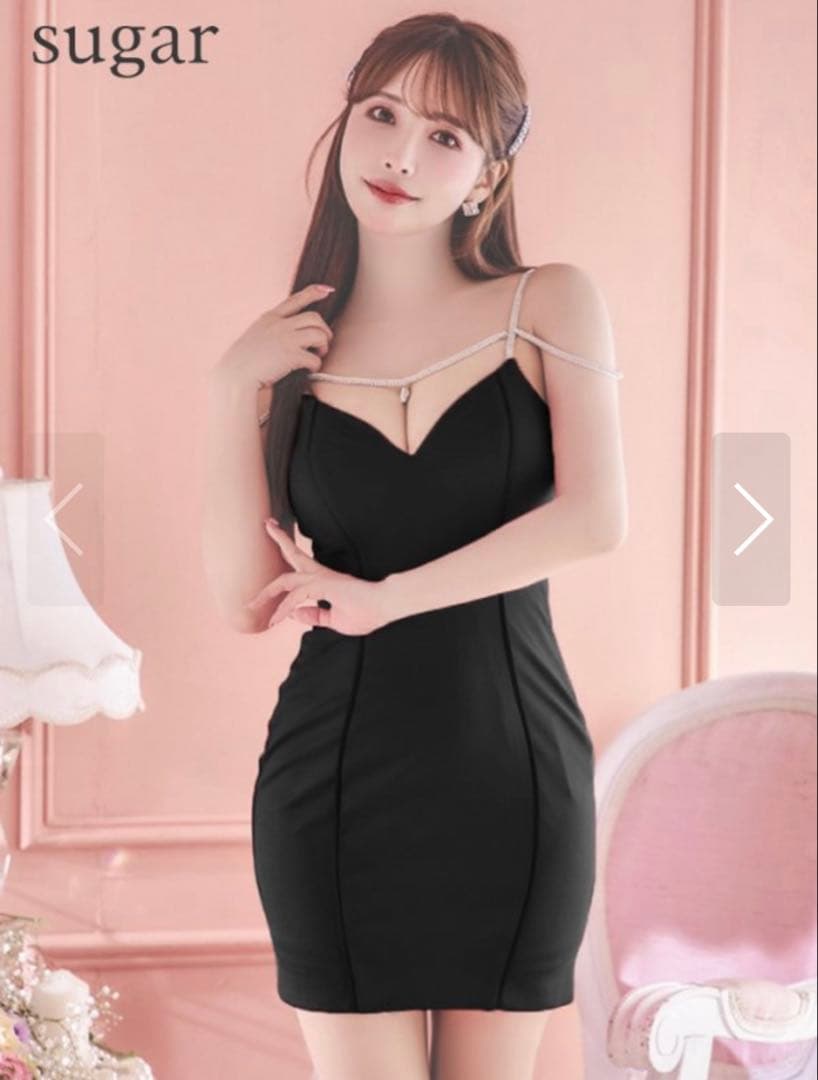 ROBE de FLEURS Glossyドレス