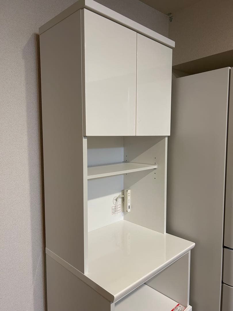 【きょうこ】キッチンボード　レジューム ニトリ　食器棚　レンジボード