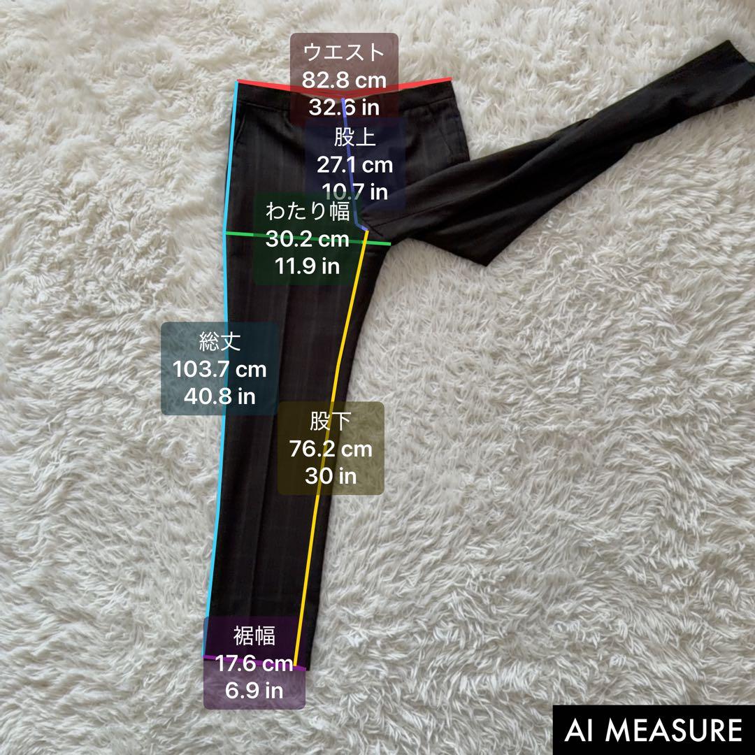 ポールスミスコレクション 裏地花柄 総柄 セットアップスーツ Lサイズ ブラウン