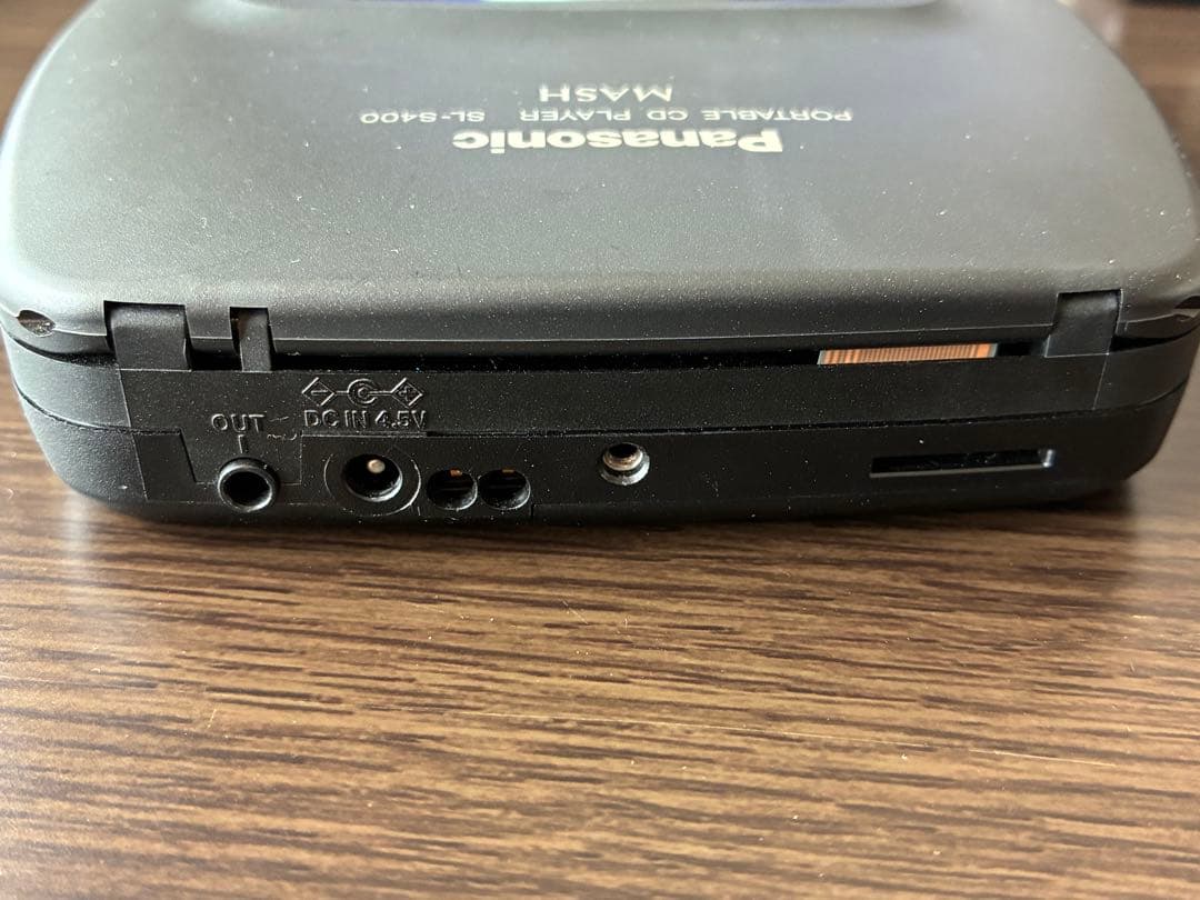 【美品】Panasonic ポータブルCDプレーヤー SL-S400 光出力