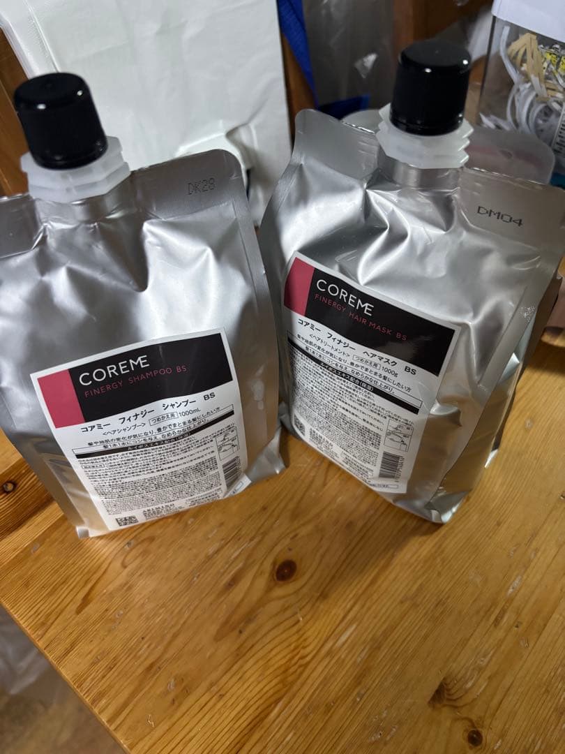 COREMEフィナジーBSシャンプー&トリートメント詰め替えセット