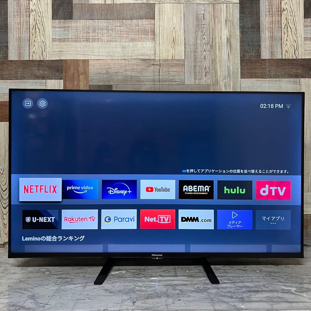 即日受渡❣️全国送料込3年前購入ハイセンス40型スマート液晶テレビ動画アプリ搭載