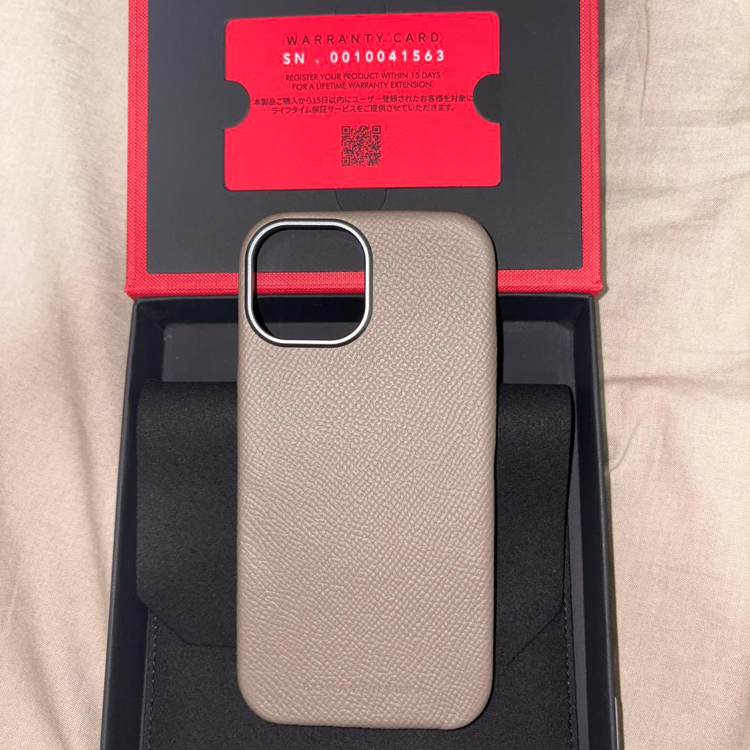 BONAVENTURA ボナベンチュラ iPhone15用ケース エトープ 新品