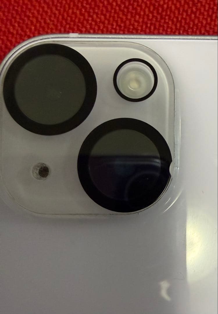 Apple iPhone 14パープル128GB本体　画面割れ有り、動作良好