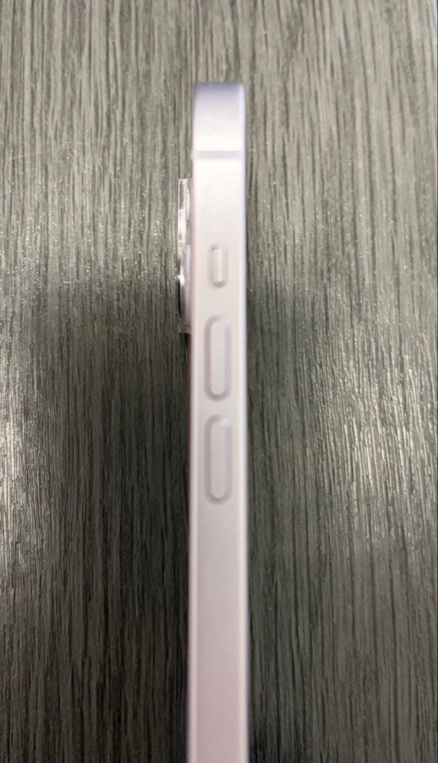 Apple iPhone 14パープル128GB本体　画面割れ有り、動作良好