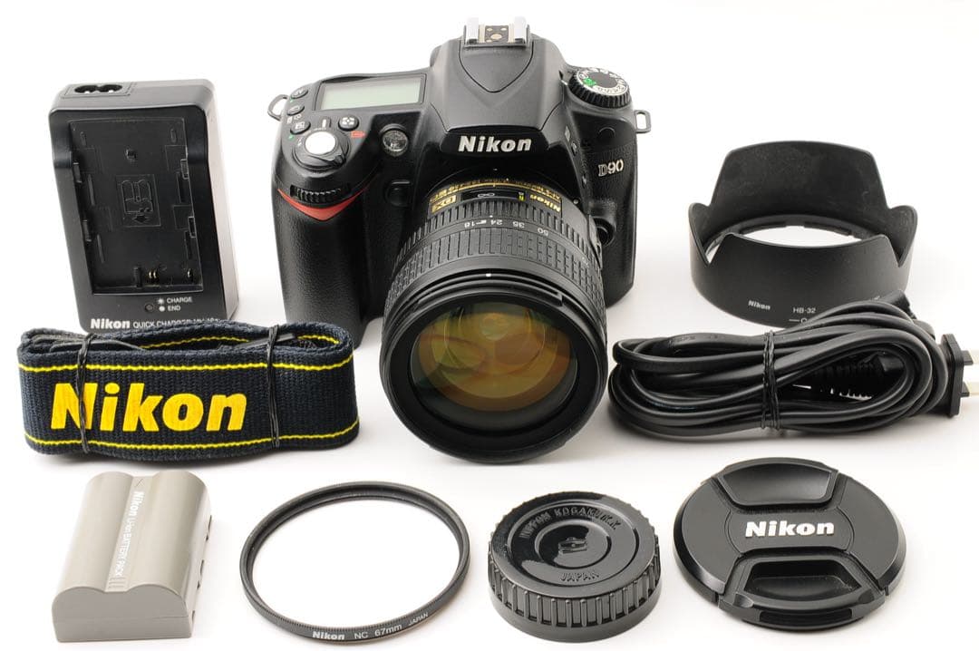ニコン NIKON D90 18-70mm 3.5-4.5G ED レンズセット