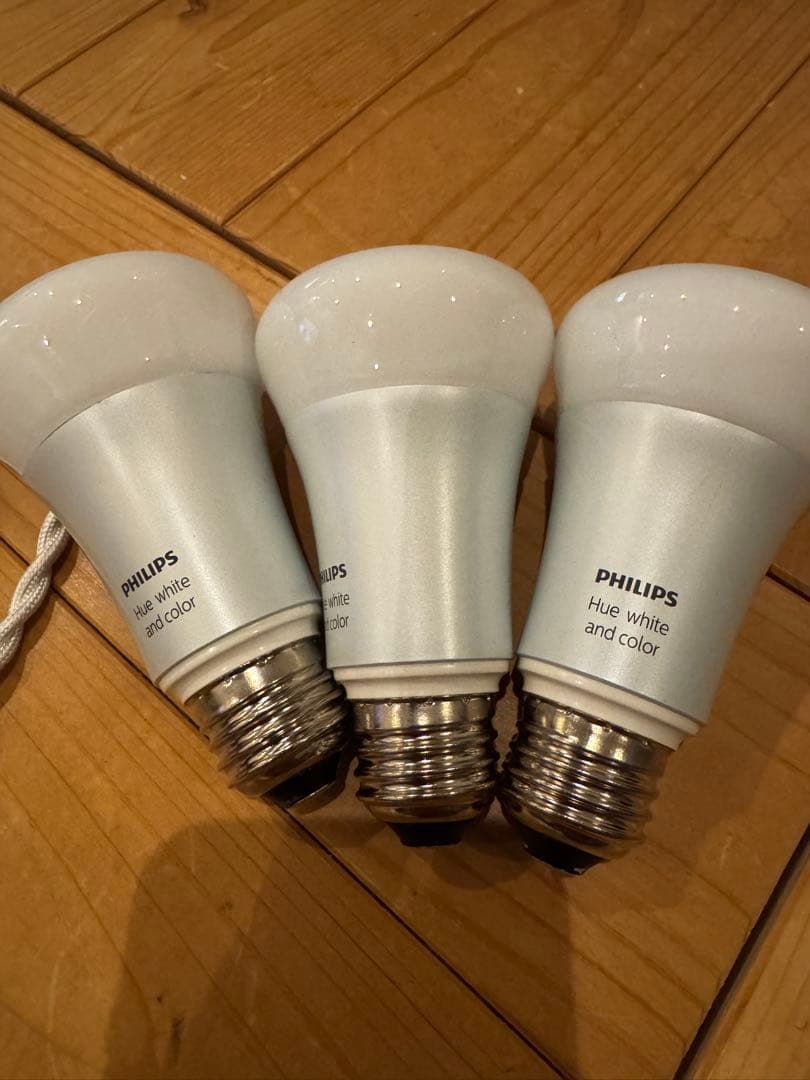 Philips フィリップス　Hue Color LED電球3個セット