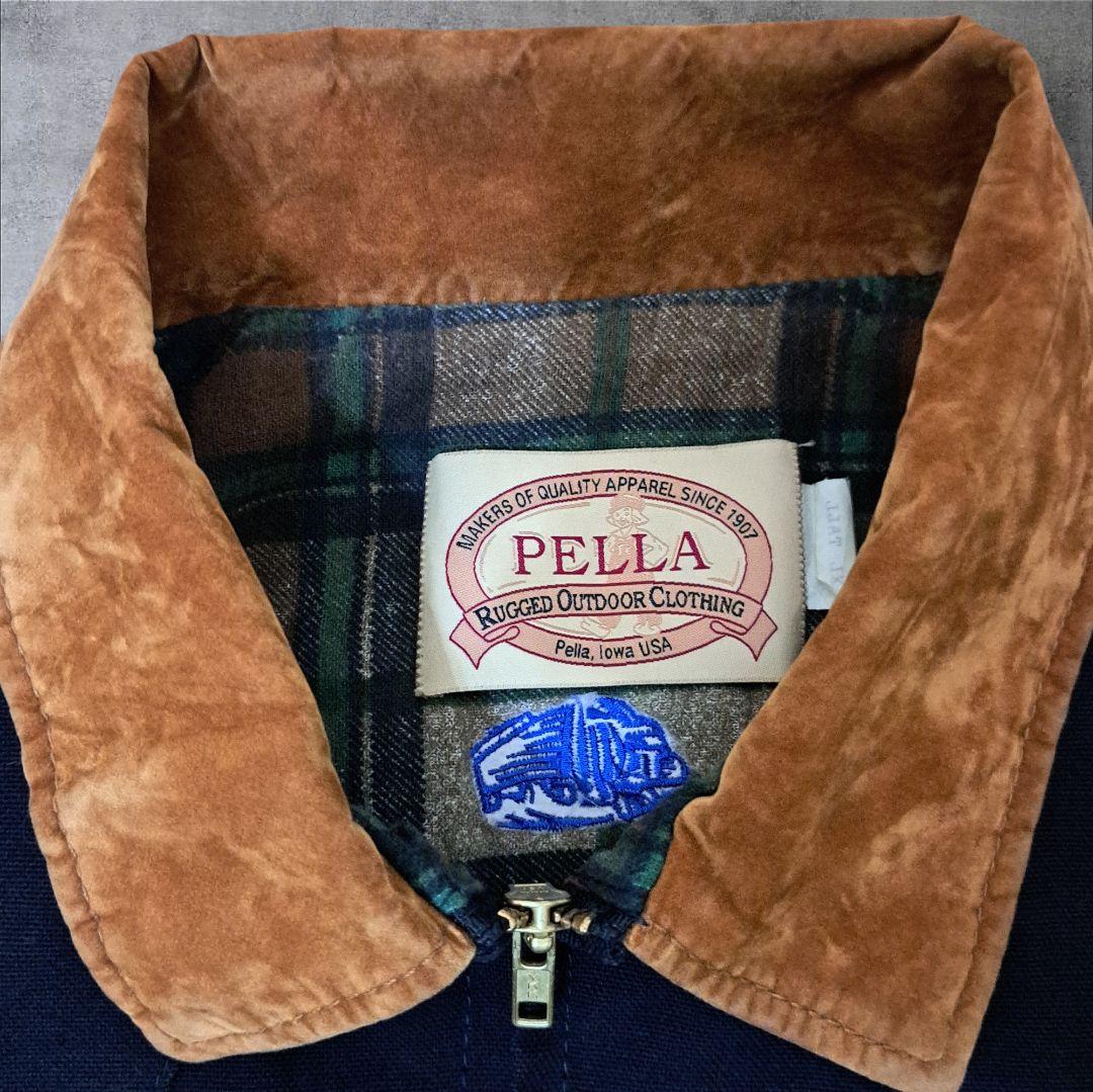 ダックジャケット ヴィンテージ 90年代 バック刺繍 USA製 サンタフェ