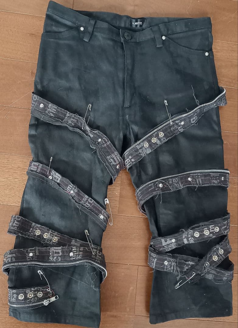 Saruwa2♡プロフ読んでねさん専用ダメージベルトパンツ