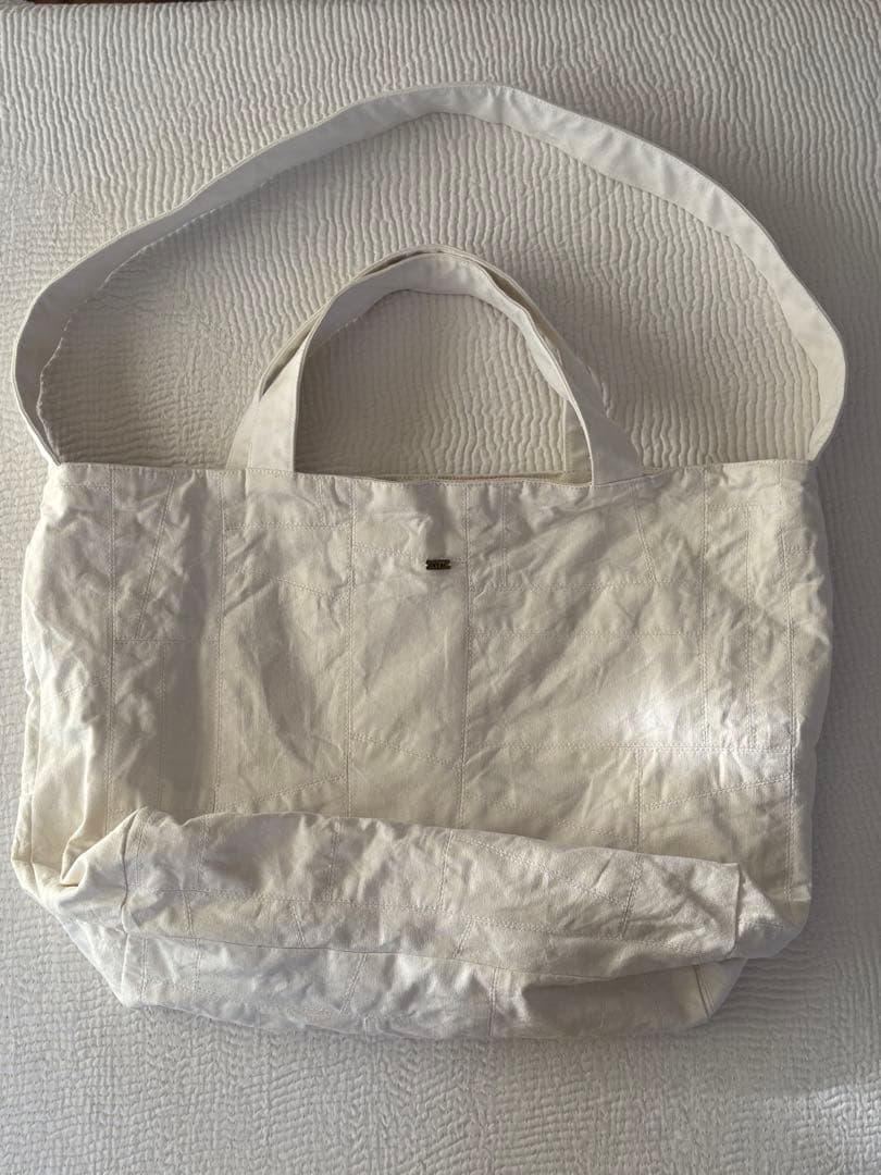 dosaルナバック　白パッチワーク　極美品　A&S収納袋付き