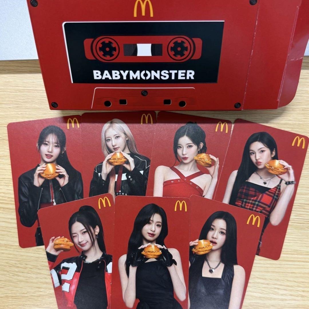 マクドナルド K-POPタレントカード 7枚セット