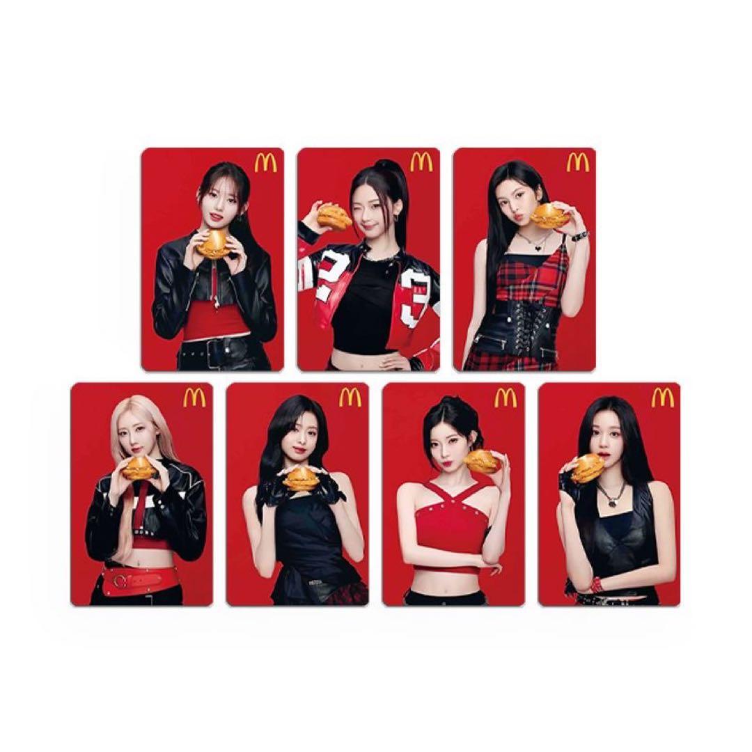 マクドナルド K-POPタレントカード 7枚セット