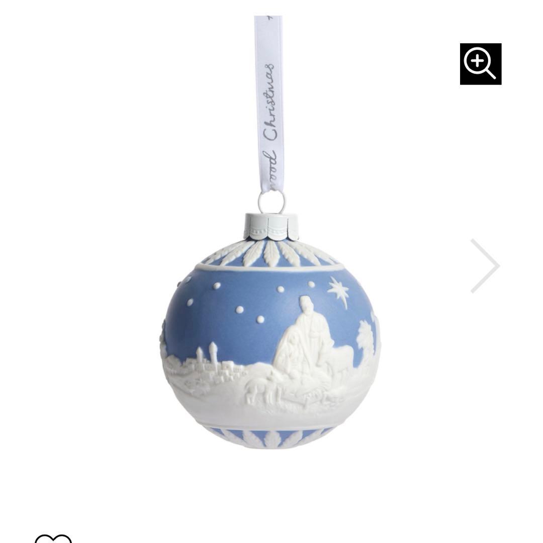 新品未開封　ウェッジウッド　クリスマス　オーナメント　2023 2個セット