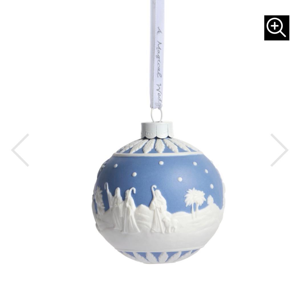 新品未開封　ウェッジウッド　クリスマス　オーナメント　2023 2個セット