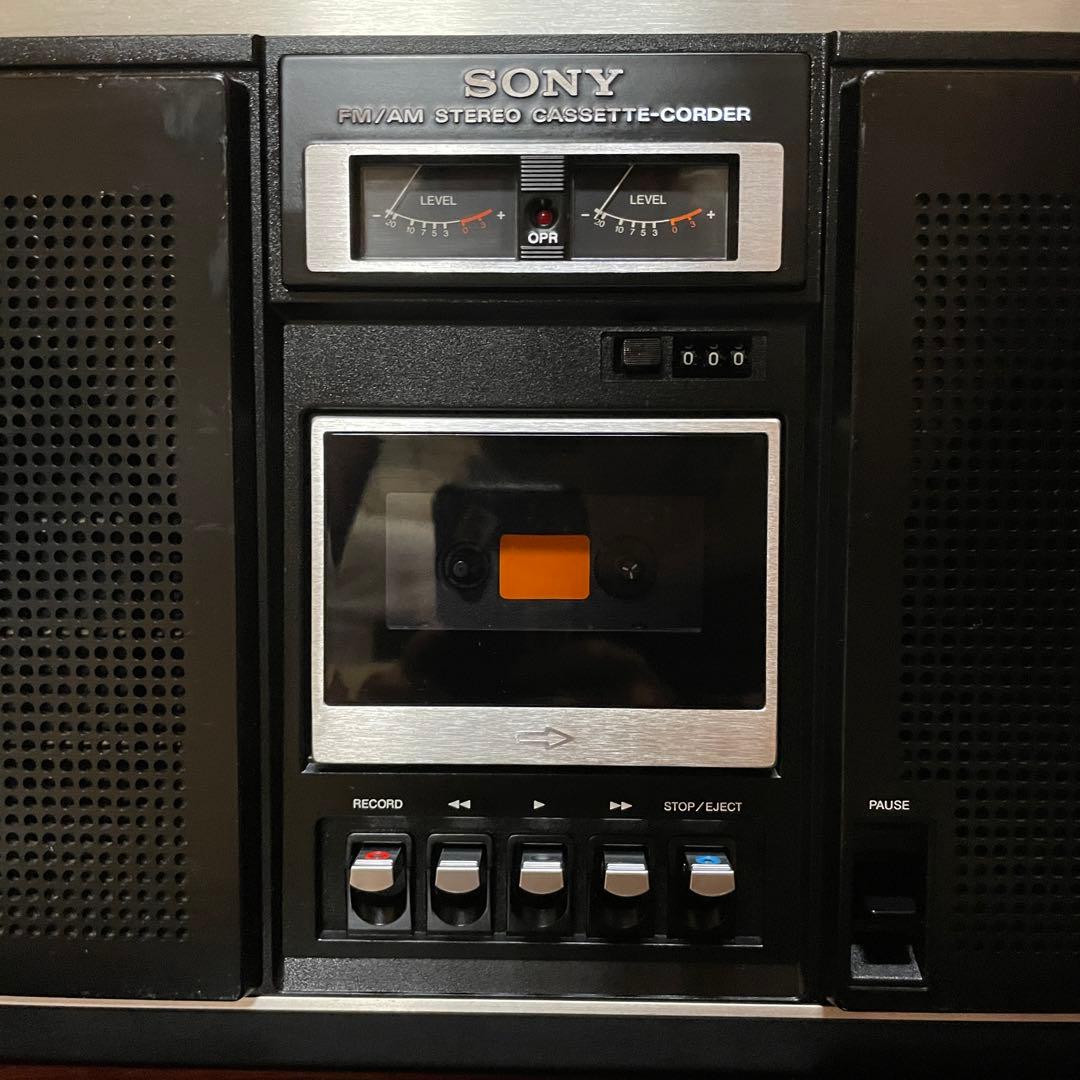 SONY／ソニー／ラジカセ／CF-6500／メンテナンス済み／メンテセット付属